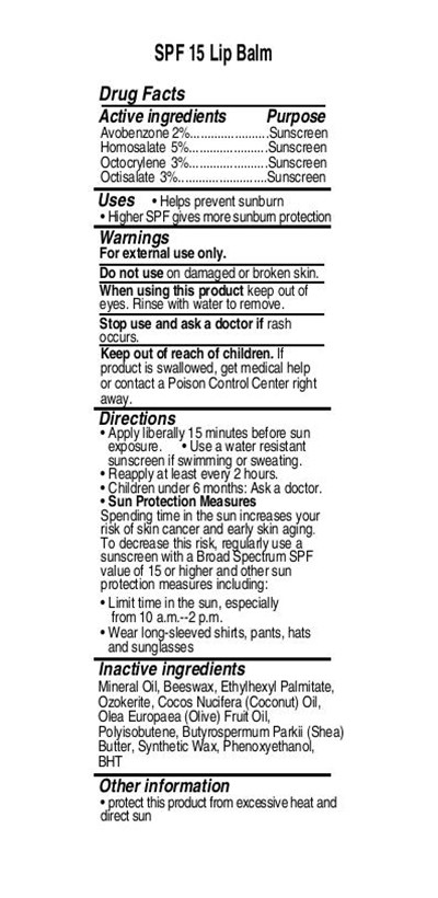 82953-029 (Natural Spf15 Lip Balm)